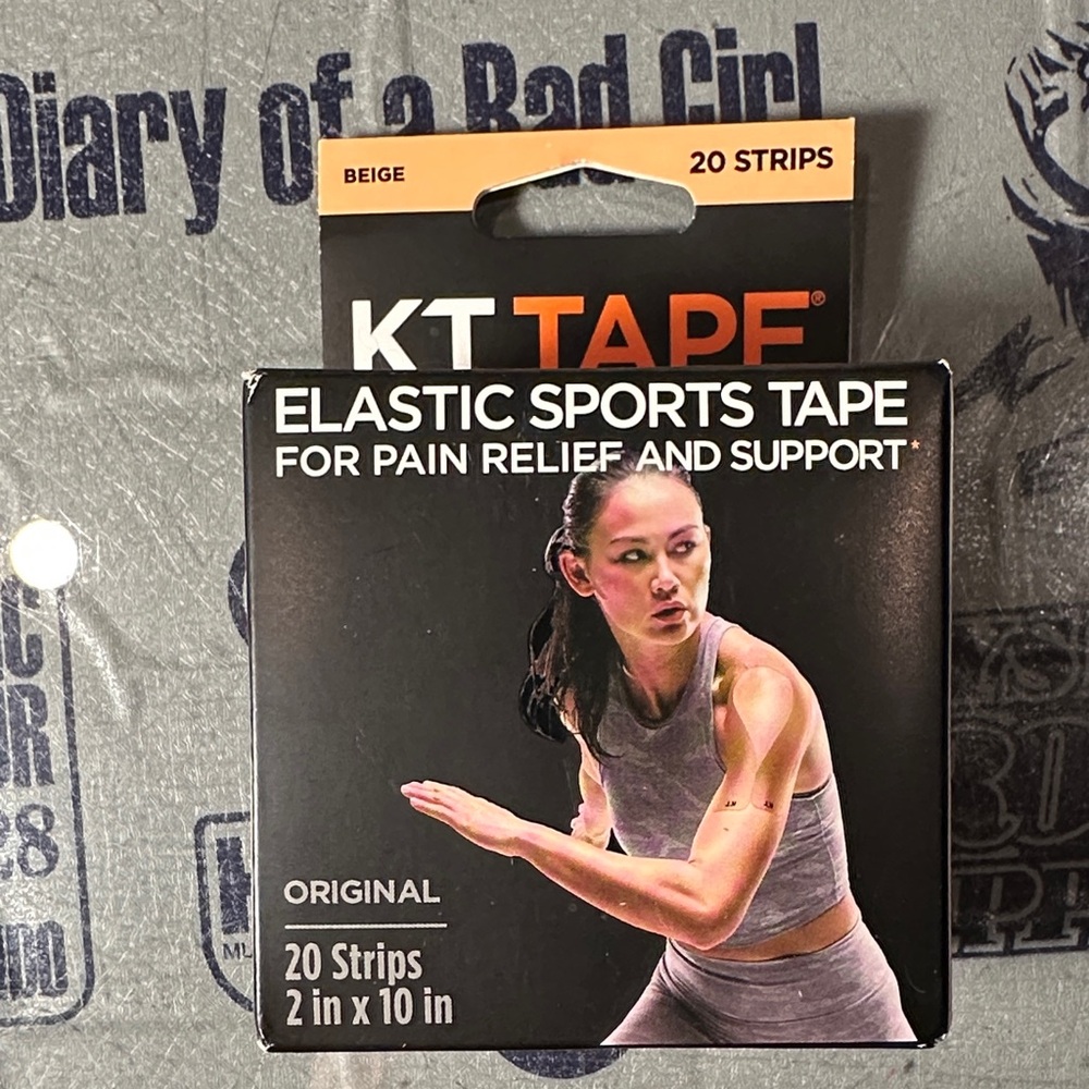 Beige Elastic Sports Tape
